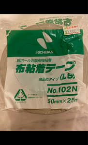 ニチバン　布粘着テープ　５０×２５　黄土の商品写真