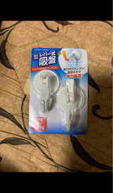 ピースロジ レバー式吸盤フック