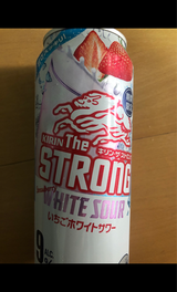 キリン・ザ・ストロングいちごホワイト缶 500ml