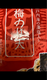 江戸屋 梅のり天 23g