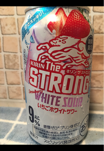 キリン・ザ・ストロングいちごホワイト缶　３５０ｍｌのレビュー画像