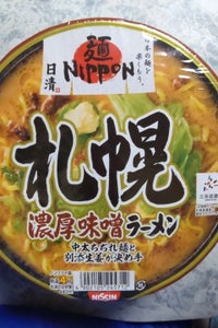 日清　麺ＮＩＰＰＯＮ　札幌　１２８ｇの商品写真