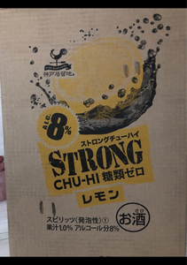 神戸居留地　ストロングレモンゼロ　３５０ｍｌ×２４の商品写真