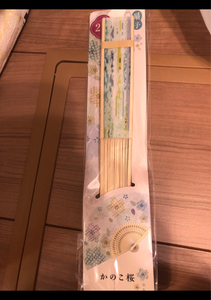 武田コーポレーション　扇子　かのこ桜　２１ｃｍのレビュー画像