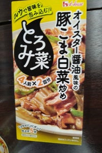 とろみ菜オイスター醤油風味の豚こま白菜炒め１４０ｇの商品写真