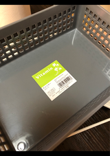 服部樹脂 チェッカー グレー