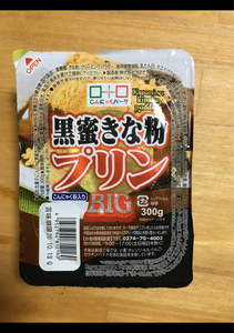 ヨコオ　黒蜜きな粉プリンＢＩＧ　３００ｇの商品写真