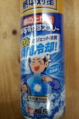 熱中対策 服の上から体を冷やすシトラス 330ml