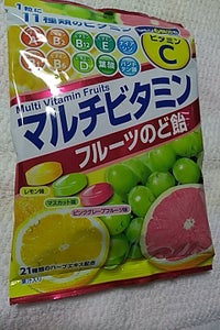 扇雀飴　マルチビタミンフルーツのど飴　８０ｇのレビュー画像