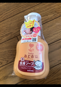 アラウ．ベビー　泡全身ソープしっとり　４５０ｍｌの商品写真