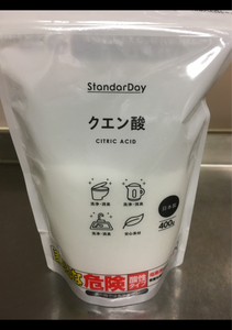 ＳｔａｎｄａｒＤａｙ　クエン酸　４００ｇのレビュー画像