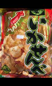 三河屋製菓　いかせんべい　大袋　１４０ｇの商品写真