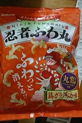 東ハト 忍者ふわ丸鶏ガラ醤油味 60g