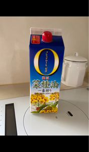 平田　一番搾り純正菜種油　１２５０ｇのレビュー画像