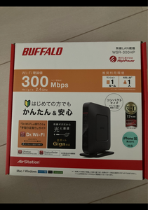 ＢＵＦＦＡＬＯ　エアステーションＷＳＲ−３００ＨＰのレビュー画像