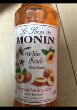 モナン ホワイトピーチ・シロップ 250ml