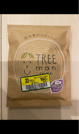 長良園 ツリーマン 丹波黒豆おからクッキー 5枚