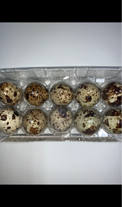 宝蘭　うずら卵　１０個のレビュー画像