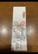 不易 短冊のし紙 無地 NS15 20枚