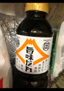 静岡醤油　旨味だれ　５００ｍｌの商品写真