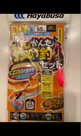 ハヤブサ 投釣セット立つ天秤HA310 5-7