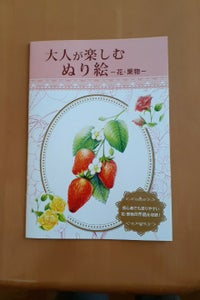 日本パール　大人が楽しむぬり絵　花果物の商品写真