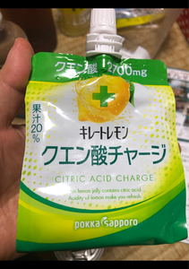 ポッカサッポロキレートレモンクエン酸ゼリー１８０ｇの商品写真