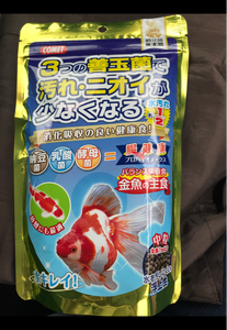 イトスイ　金魚の主食　納豆菌　中粒　２００ｇのレビュー画像