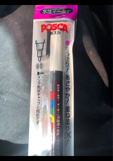 uni ポスカPC-3M 白
