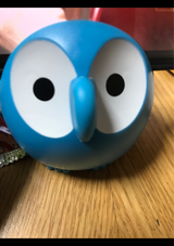 グリーンO ふくろうのメガネスタンド 1P