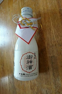 千歳鶴　丹頂蔵　御神酒　瓶　１８０ｍｌの商品写真