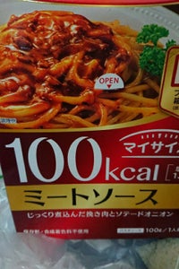 大塚食品　マイサイズ　ミートソース　１００ｇの商品写真