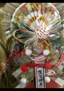 新春飾り　鶴雲　０１２４５６４の商品写真