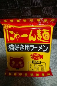 小笠原製粉　にゃーん麺　かつおだしスープ味　９２ｇの商品写真