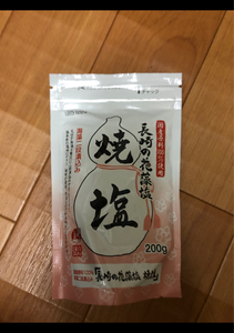 白松　長崎の花藻塩焼塩　２００ｇのレビュー画像