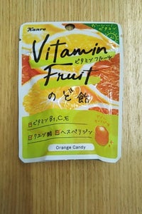 カンロ　ビタミンフルーツダブルオレンジ　２６ｇの商品写真