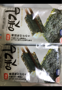 ニュージャパン　ＫＪ韓国味付け海苔８切８枚　１０Ｐの商品写真