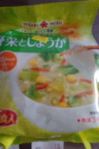 ひかり味噌　スープはるさめ野菜としょうが　５食の商品写真