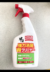 ネイチャーズ・ミラクル強力消臭Ｗクリーナ７００ｍｌ