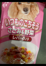 いつものごちそう ささみ&野菜レバー入 80g×3