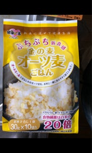 日本精麦　金の麦オーツ麦ごはん　３０ｇＸ１０の商品写真