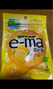 ＵＨＡピピン　ｅ−ｍａのど飴レモンソーダ　５０ｇのレビュー画像
