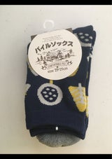 泉州 婦人パイルソックス北欧柄