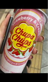 チュッパチャプスドリンクストロベリークリーム味