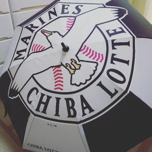 千葉ロッテマリーンズ イベント傘プライマリーマークのレビュー画像