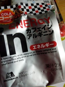 森永製菓　ｉｎゼリー　エネルギー　コーラ　１８０ｇの商品写真