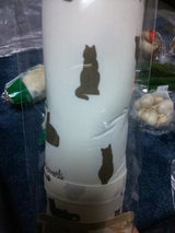 くるくるアイロンマット ネコ ホワイト