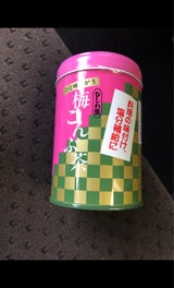 菱和園 梅こんぶ茶 缶 60g