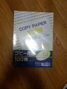 協和　コピー用紙　Ａ４　１００枚の商品写真