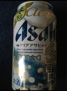 クリアアサヒ　冬の旨口　缶　３５０ｍｌの商品写真